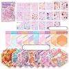 10 x 3D lipdukai ANTISTRESS KNYGA TIKTOK HOUSES ROOMBOX SCENES DIY