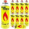 10x Alpen Camping kasetė 400ml krosnys ir degikliai DAUGIAU PASKIRTIS