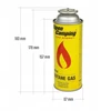 10x Alpen Camping kasetė 400ml krosnys ir degikliai DAUGIAU PASKIRTIS