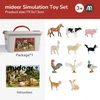 11 vnt. „Mideer Farm Animals“ kolekcionavimo rinkinys