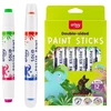 12 spalvų klijuojami plakatiniai dažai - Easy Stationery