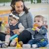 12x DANTŲ ŠEpetėlis DANTŲ MASAŽUI VAIKAMS DANTENEMS DANTIMUI