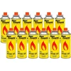12x DUJŲ kasetė dujinė kasetė ALPEN CAMPING 400ml krosnelės degiklis grilis