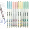 Derform 12x mėlynas ištrinamas gelio rašiklis 0,7 mm ANIMALS Kidea