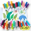 145vnt Piešimo ir Tapybos rinkinys vaikiškame lagamine Stich, profesionalus meno rinkinys vaikai, suaugusiems, paaugliams ir menininkams Oh Art!