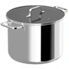 15 litrų plieno puodas, DIDELIS, indukcinis, 28 cm, su dangčiu HELIX BergHOFF