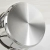 15 litrų plieno puodas, DIDELIS, indukcinis, 28 cm, su dangčiu HELIX BergHOFF