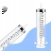 150 ml DIDELIS PLASTIKINIS ŠVIRKŠTAS SU ŽARNA, SKAIDRIU DOZAVIMO APLIKATORIU