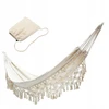 2-AMENIŲ SODO HAMAKAS XXL SUPYPĖS, STIPRIAI SUstiprintos BOHO LARGE + BAG II