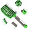 2 DALIS LAUKINIŲ ŠERIŲ NAILONINIŲ ŠEPEČETŲ ERGONOMINIS NESLYDIMO MASAŽAS
