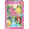 Educa dėlionė 2x20 vnt. - Disney princesės