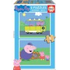 Educa dėlionė 2x9 vnt. - Kiaulytė Peppa