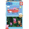 Educa dėlionė 2x16 vnt. - Kiaulytė Peppa