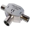 2 krypčių skirstytuvas DELTACO TV IEC / R00150039