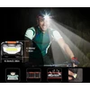 2 vnt. Lengvas, stiprus COB žibintuvėlis 800lm LED, maitinamas AAA baterijomis