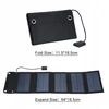 20W saulės įkroviklis Sulankstomas saulės skydelis su USB