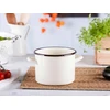 Altom Design 2,2 l tradicinis emaliuotas puodas Silesia dujoms ir indukcijai, kreminis, 16 cm