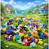24 „Pokemon“ figūrėlių rinkinys + „Pokeball“ | XXL kolekcija | Programėlė gerbėjams