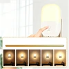 2x LED naktinė lemputė SU SUTEMSOS JUDĖJIMO JUTIKLIO RYŠKUMO REGULIAVIMO KONTAKTAIS