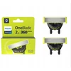2X PHILIPS ONEBLADE 360 AŠMENYS ORIGINALUS QP420 ESMENŲ SKITIMO PEILIS QP420/50