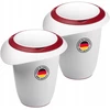 2X PLAKIMO PUODAS 1L SU DANČIU IR PLASTIKLU