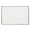 2X3 Baltas magnetinis lentos 90x60 cm su aliuminio rėmu