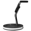 3-in-1 magnetinis belaidis įkroviklis DELTACO, telefonas/TWS/laikrodis, LED lemputė / QI-1041