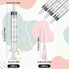 3 ml švirkštų rinkinys iš 20 PLASTIKINIŲ LABORATORIJŲ NEsterininių adatų