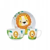 3 vaikiškų patiekalų rinkinys Happy Lion Cub PPD