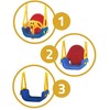 3 viename saugos sūpynės „Jumbo Elephant 101“