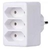 3-vietis skirstytuvas el.lizdui Emos 250V/25A baltas