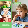 3 vnt. Logopedinis, terapinis, sensorinis pieštukų dantukas žmonėms, sergantiems ADHD ir autizmu