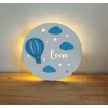 30 cm LED lempa su pavadinimu, PERSONALIZUOTA