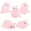 30 vnt. DERVOS MINI PIG FIGURINE SPALVOTAS RINKINYS