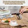 350 ml talpos nerūdijančio plieno žąsies kaklo kavos virdulys. Cha