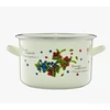 35076 Emaliuotas puodas su dangčiu Blueberry 18 cm 2,9 l EMALIA OLKUSZ