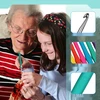 36 ERGONOMINIŲ ĮVAIRIŲ DYDŽIŲ NĖRIMO KABLIŲ RINKINYS SU KABILIAIS KRAIŠELIS
