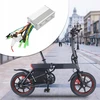 36V/48V 350W BE ŠEETYTŲ VARIKLIO VALDIKLIS ELEKTRINIAM DVIRAČIUI