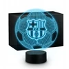 3D FC Barcelona LED naktinė lempa kaip dovana gerbėjui ar vaikui