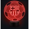 3D FC Barcelona LED naktinė lempa kaip dovana gerbėjui ar vaikui