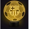 3D FC Barcelona LED naktinė lempa kaip dovana gerbėjui ar vaikui