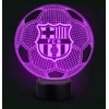 3D FC Barcelona LED naktinė lempa kaip dovana gerbėjui ar vaikui