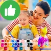 3D FIGŪRA KATĖS DAŽYTI LED LEMPAS VAIKAMS KŪRYBINGAM ŽAISLUI