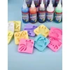 3D GELINĖS FIGURĖLĖS VANDENS BUTELIAMS 60 ml XXL RINKINYS „Pasidaryk pats“ vandens žaislas