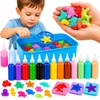 3D GELINĖS FIGURĖLĖS VANDENS BUTELIAMS 60 ml XXL RINKINYS „Pasidaryk pats“ vandens žaislas