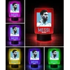 Plexido 3D LED naktinė lempa Lionel Messi Dovana su vardu futbolo gerbėjui