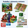 3D magnetiniai blokeliai 200 elementų vaiduoklio motyvų kubelių rinkinys