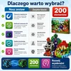 3D magnetiniai blokeliai 200 elementų vaiduoklio motyvų kubelių rinkinys