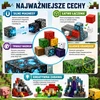 3D magnetiniai blokeliai 200 elementų vaiduoklio motyvų kubelių rinkinys