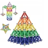 3D Neocube Magnetiniai statybiniai blokai Statybiniai kamuoliukai mega rinkinys XXL206 el